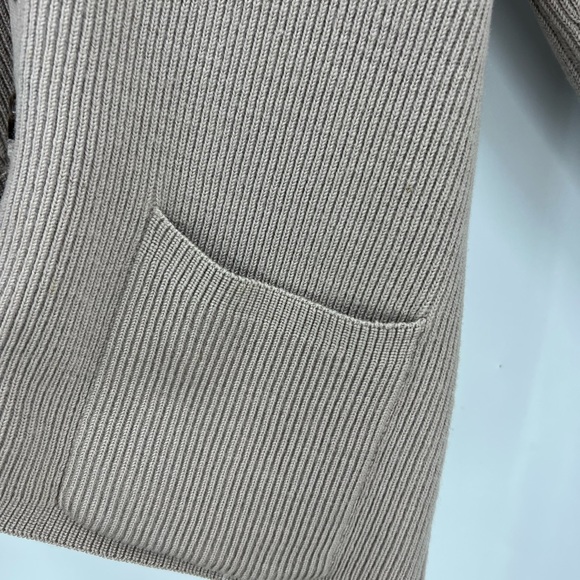 Strickmeister 100% wool vintage, ribbed button front cardigan, 42/M - Picture 5 of 8